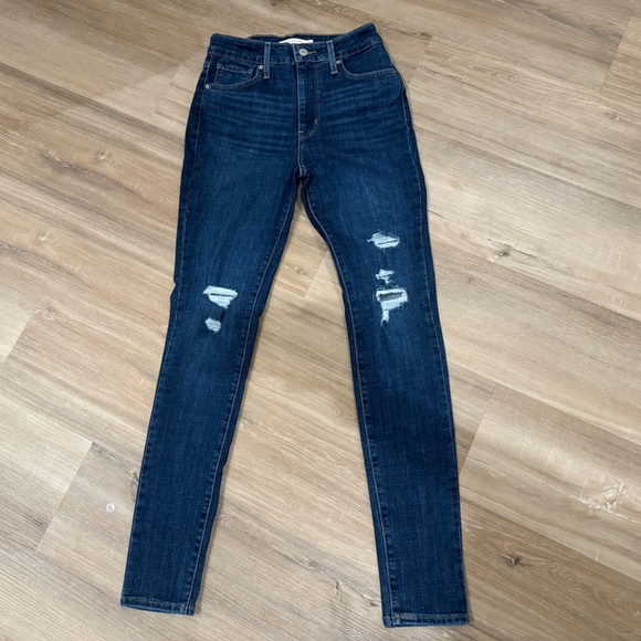 Levi’s 721 High Rise Skinny Jeans Size 26 - Picture 3 of 10